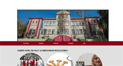 Desktop Screenshot of jumedicinska-doboj.com